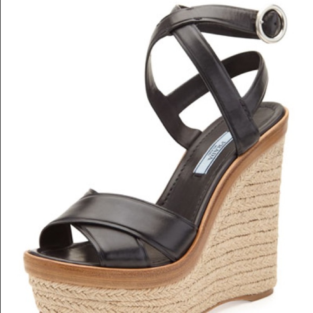 Prada wedges 6.5